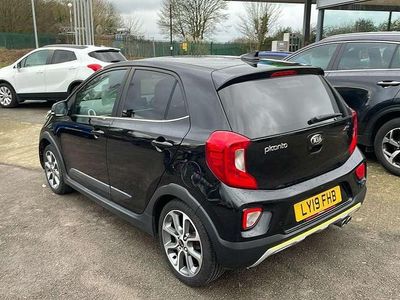 Used Kia Picanto X-Line 83 HP (61 kW) 2019 Midnight black Hatchback