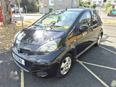 Used Toyota Aygo 2011 Black Hatchback