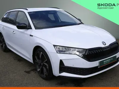 Used Skoda Octavia SportLine 147 HP (108 kW) 2026 Moon white metallic Estate