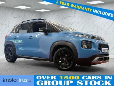 Begagnad Citroën C3 Aircross Feel 82 HK (60 kW) 2019 Blå SUV