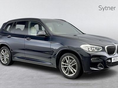 Used BMW X3 M Sport 187 HP (137 kW) 2021 Black SUV