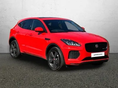 Used Jaguar E-Pace Chequered Flag 2019 Red SUV