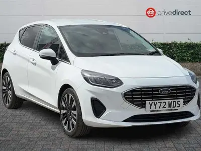 Used Ford Fiesta Titanium X 100 HP (73 kW) 2023 White Hatchback