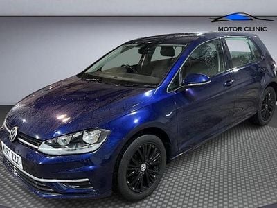 Used VW Golf VII SE 110 HP (80 kW) 2017 Blue Hatchback