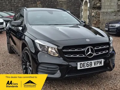 Used Mercedes GLA200 AMG line 156 HP (114 kW) 2018 Black SUV
