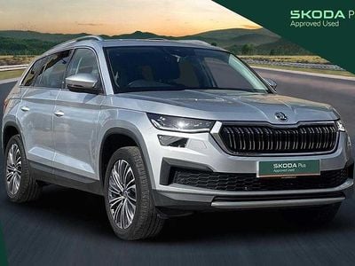 Brilliant silver metallic Used 2022 Skoda Kodiaq SE L Executive SUV | £23,889 (Good price)