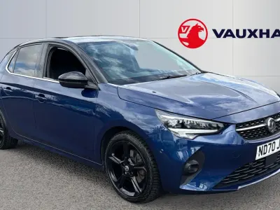 Used Vauxhall Corsa Elite 101 HP (74 kW) 2020 Blue Hatchback