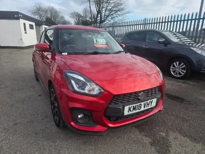 Begagnad Suzuki Swift Sport 140 HK (102 kW) 2018 Röd Halvkombi