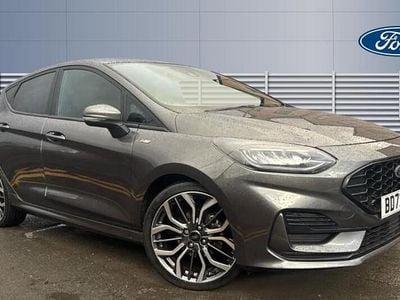 Used Ford Fiesta ST-Line X 125 HP (91 kW) 2022 Grey Hatchback