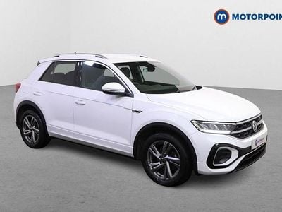 White Used 2024 VW T-Roc R-line SUV | £22,899 (Fair price)