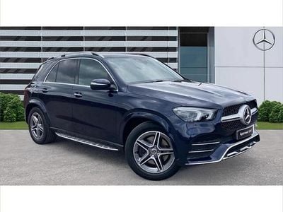Usado Mercedes GLE300 AMG line 241 HP (177 kW) 2019 Azul SUV