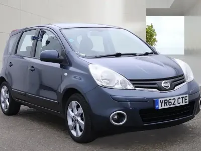 Used Nissan Note Acenta 110 HP (80 kW) 2012 Blue Hatchback