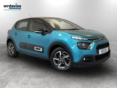 Used Citroën C3 PureTech 2021 Blue Hatchback