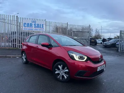 Used Honda Jazz Hybrid 109 HP (80 kW) 2021 Red Hatchback