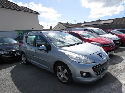Used Peugeot 207 Sport 120 HP (88 kW) 2010 Blue Estate
