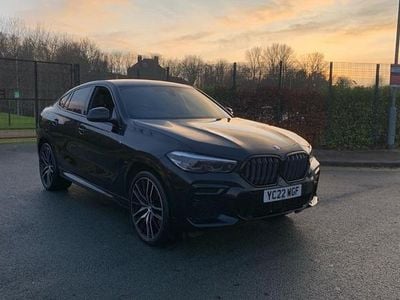 Black Used 2022 BMW X6 M Sport SUV | £41,990 (Fair price)