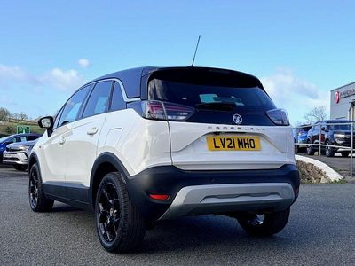 Used Vauxhall Crossland Elite 128 HP (94 kW) 2021 White SUV