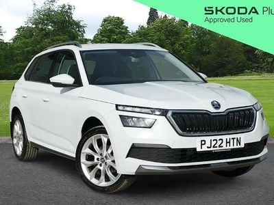 Used Skoda Kamiq SE L 115 HP (84 kW) 2022 White SUV