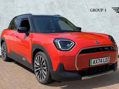Rebel red Used 2025 Mini Aceman Exclusive SUV | £31,995