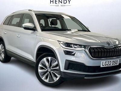 Brilliant silver metallic Used 2021 Skoda Kodiaq SE L SUV | £23,999 (Fair price)