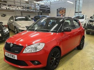 Red Used 2011 Skoda Fabia vRS Hatchback | £3,575 (Fair price)