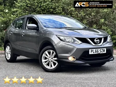 Używany Nissan Qashqai Acenta 110 KM (80 kW) 2016 Szary SUV