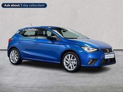 New Seat Ibiza FR 113 HP (83 kW) 2025 Blue Hatchback