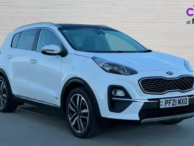 Used Kia Sportage 174 HP (127 kW) 2021 White SUV