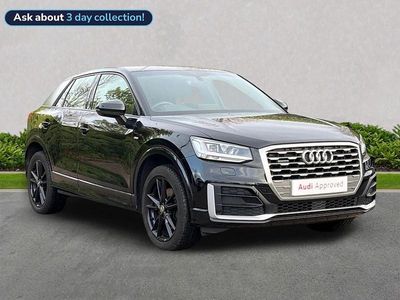 Black Used 2019 Audi Q2 S-Line SUV | £17,760 (Fair price)