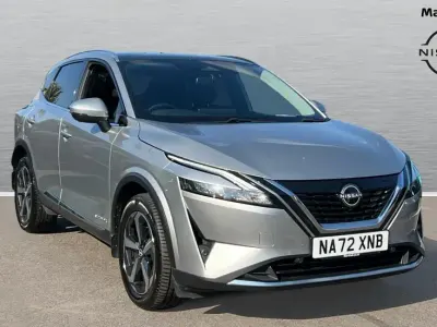 Used Nissan Qashqai N-Connecta 190 HP (139 kW) 2022 Silver SUV