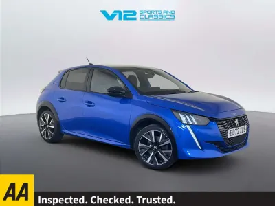 Used Peugeot 208 GT 102 HP (75 kW) 2022 Blue Hatchback