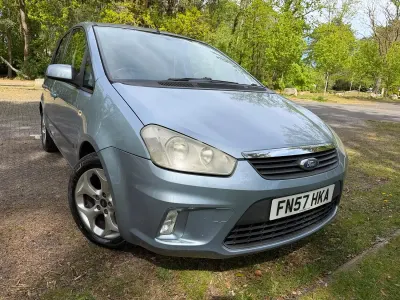 Käytetty Ford C-MAX Zetec 145 HP (106 kW) 2007 Sininen Tila-auto