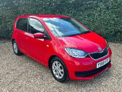 Used Skoda Citigo SE 60 HP (44 kW) 2019 Red Hatchback