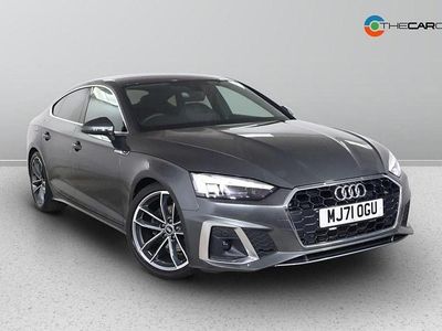Used Audi A5 Sportback S-Line 245 HP (180 kW) 2021 Grey Hatchback
