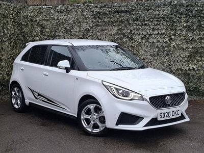 Used MG MG3 Excite 106 HP (77 kW) 2020 White Hatchback