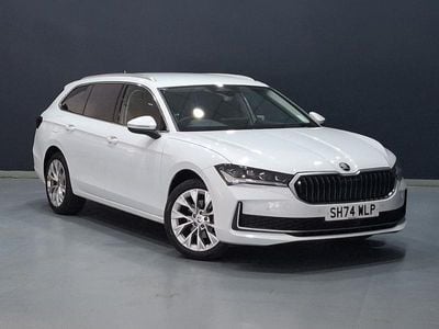 White Used 2024 Skoda Superb SE L Estate | £25,998 (Fair price)