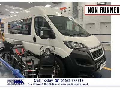 Used Peugeot Boxer 130 HP (95 kW) 2019 White Van