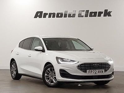 Used Ford Focus Style 125 HP (91 kW) 2022 White Hatchback