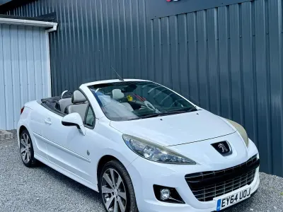 Used Peugeot 207 Roland Garros 2014 White Cabriolet