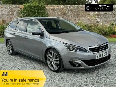 Begagnad Peugeot 308 130 HK (95 kW) 2014 Grå Kombi
