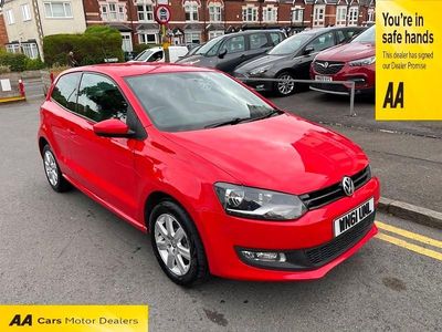 Used VW Polo Match 60 HP (44 kW) 2011 Red Hatchback