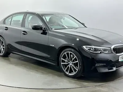 Used BMW 330e Sport Line 292 HP (214 kW) 2022 Black Sedan
