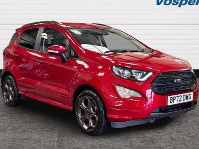 Used Ford Ecosport ST-Line 125 HP (91 kW) 2022 Red SUV