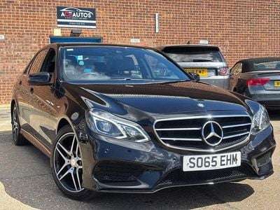 Begagnad Mercedes E220 AMG 2016 Svart Sedan