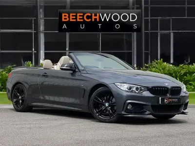 Used BMW 420 M Sport 190 HP (139 kW) 2016 Grey Cabriolet