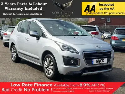 Second-hand Peugeot 3008 Active 120 CP (88 kW) 2015 Argintiu Break