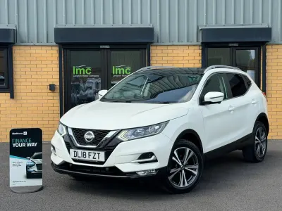Used Nissan Qashqai N-Connecta 2018 White SUV