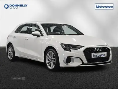 Used Audi A3 Sport 110 HP (80 kW) 2021 White Sedan