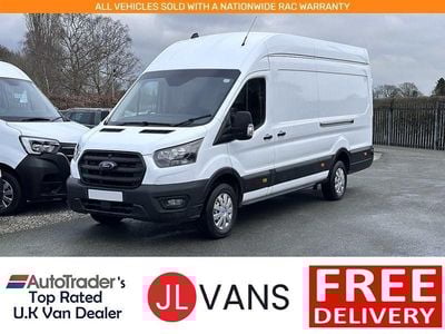 Used Ford Transit 130 HP (95 kW) 2023 White Van