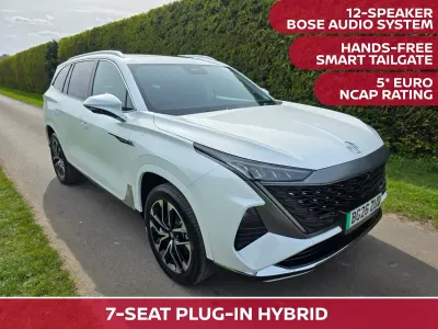 New MG MGS9 2026 White SUV